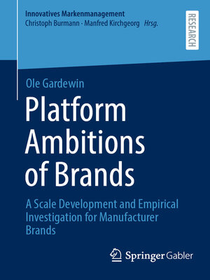 cover image of Platform Ambitions of Brands